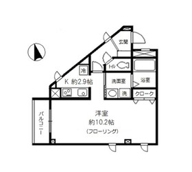 エミール赤塚の物件間取画像